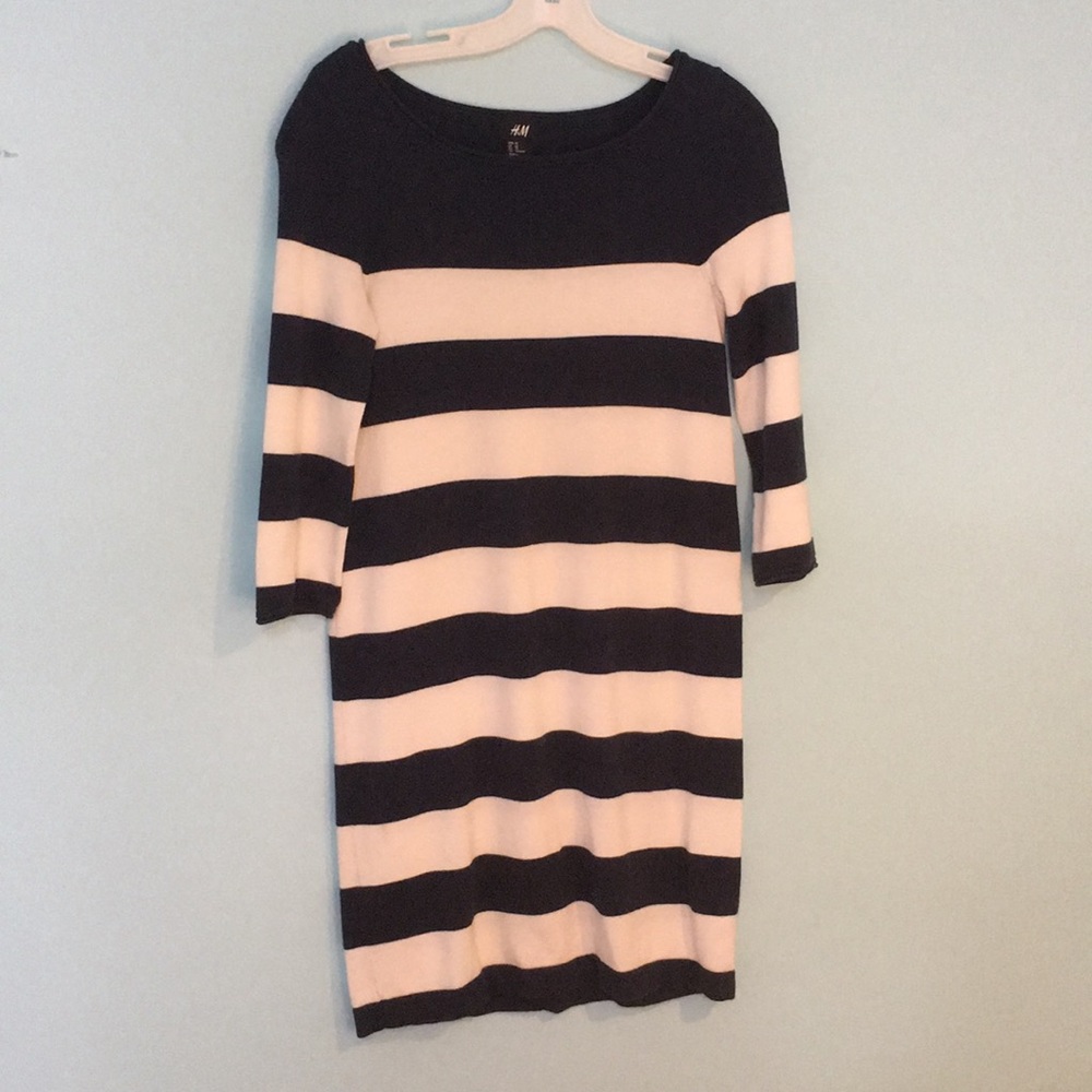 H&M striped dress